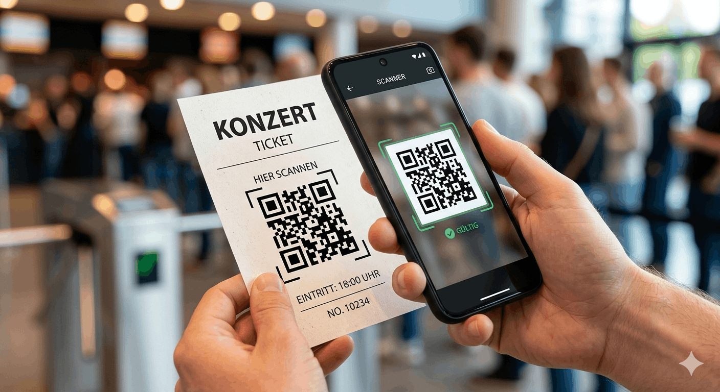 QR-Code und Buchungs-Widget